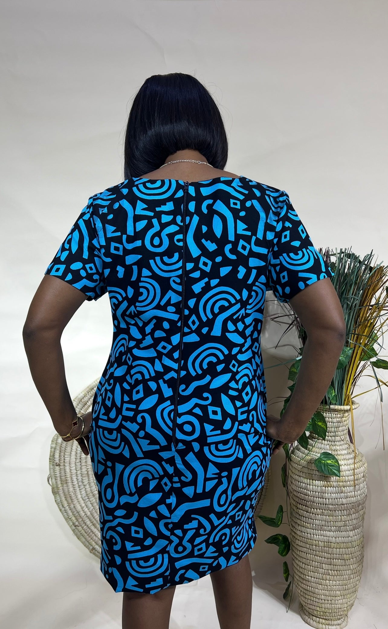 Tarela – Ankara Short Dress