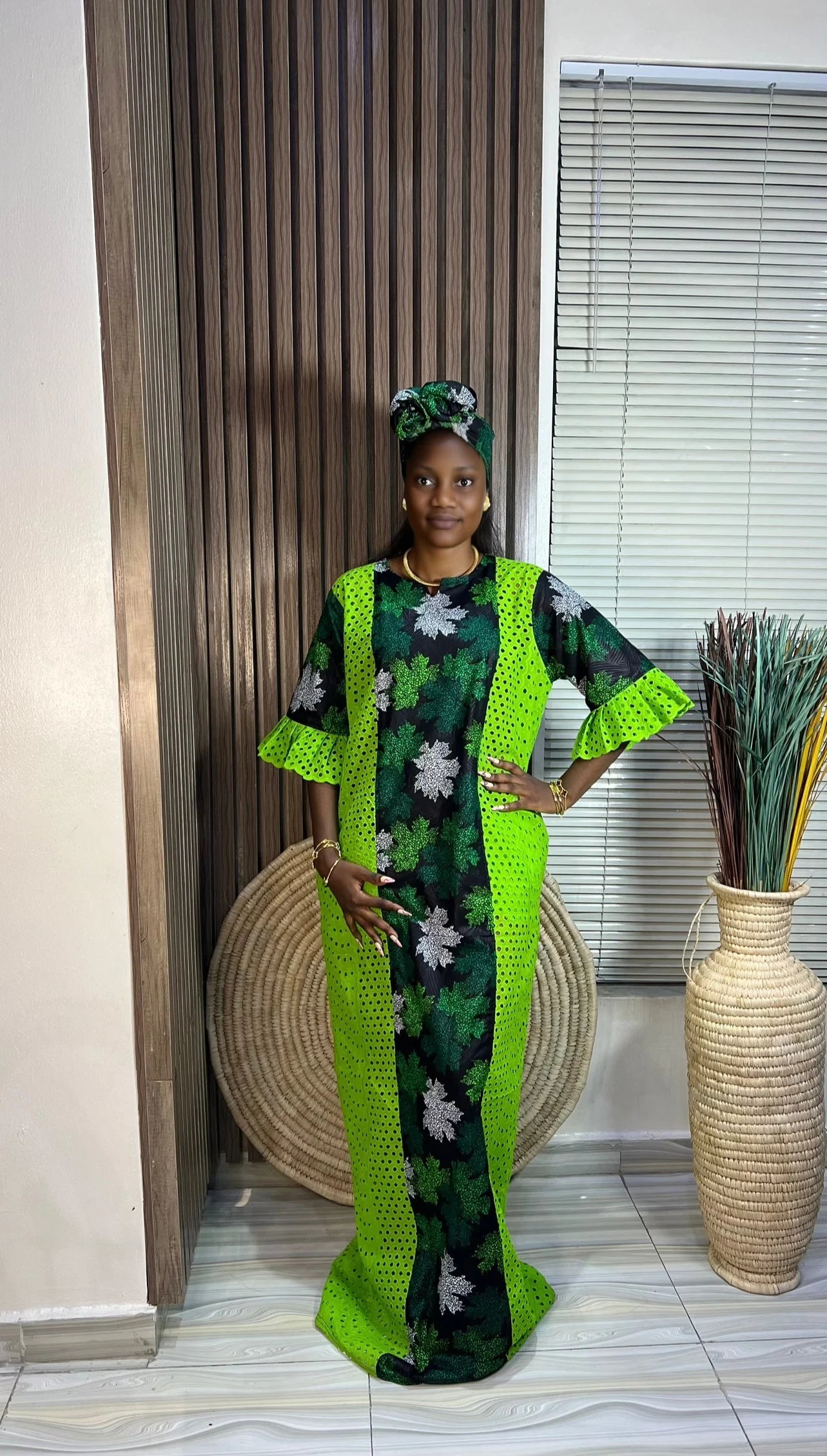 Ankara Mermaid Dress – Bold & Elegant African Gown for Women