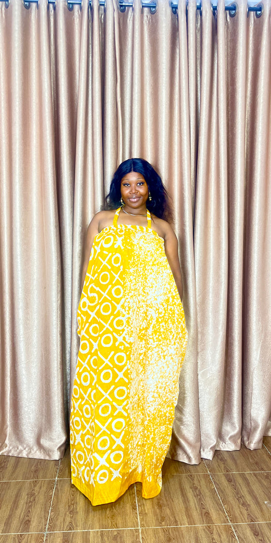 Fade – Adire Cotton Dress