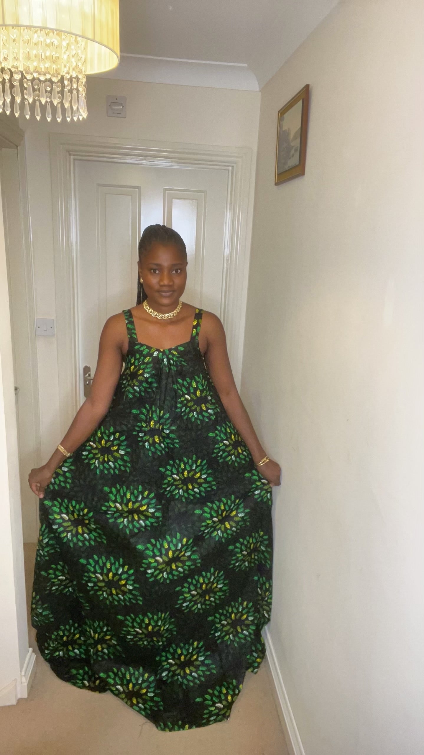 Tolani – Ankara Maxi Dress