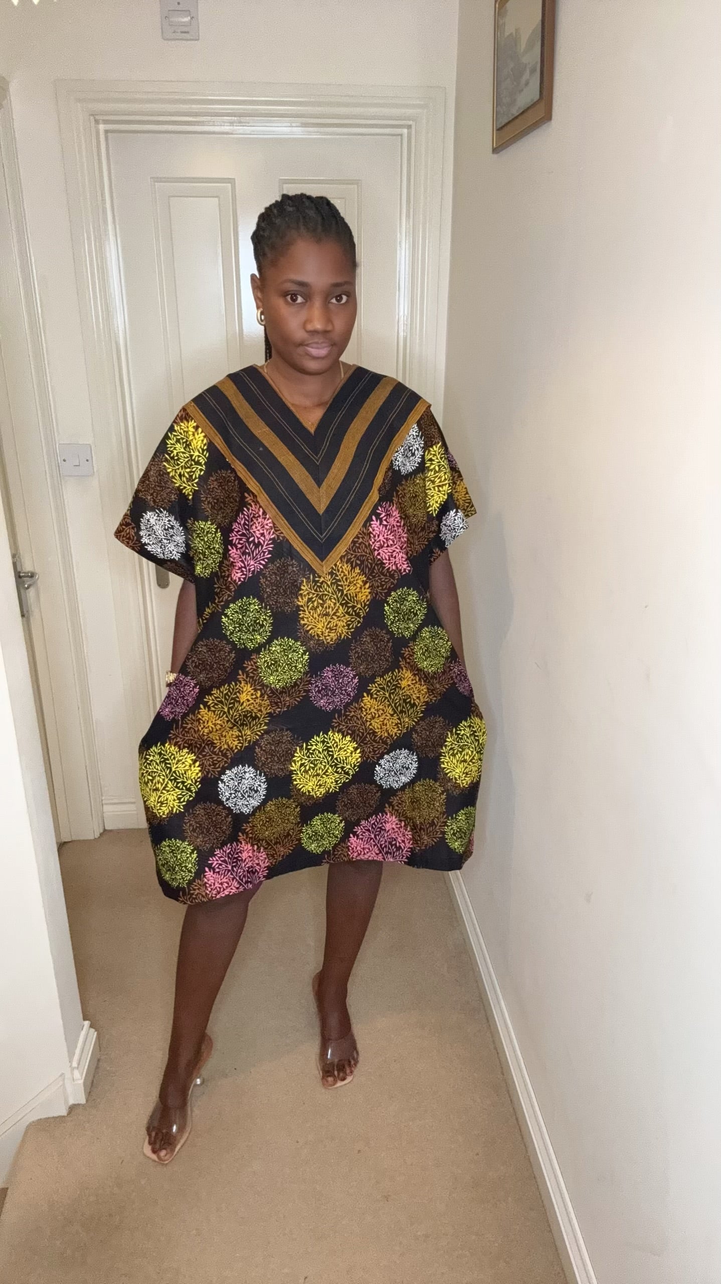 Adun – Ankara & Aso Oke Midi Dress