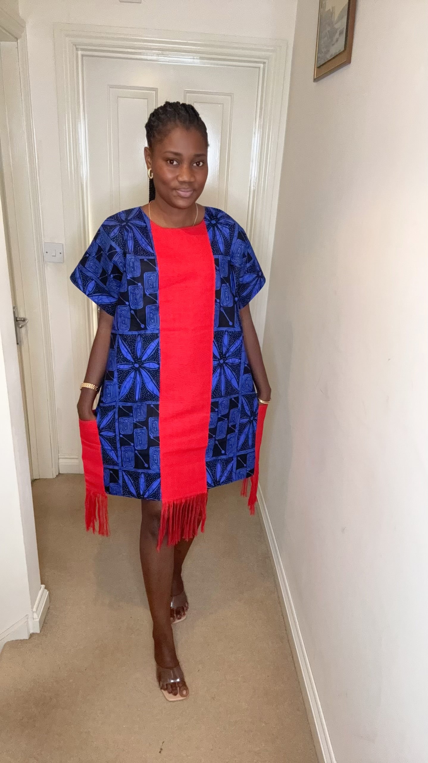Arike – Ankara & Aso Oke Short Dress