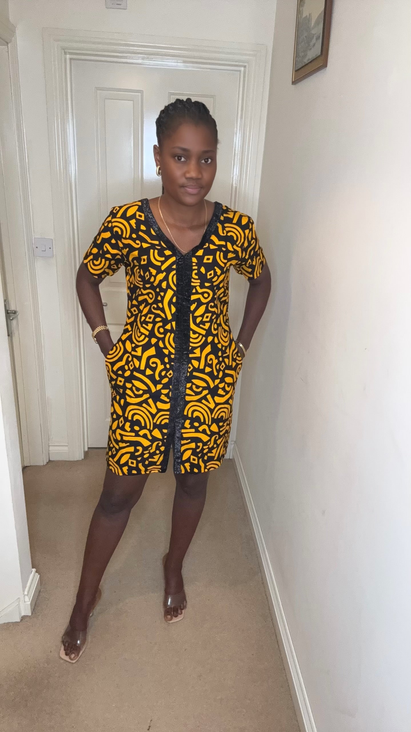Tarela – Ankara Short Dress