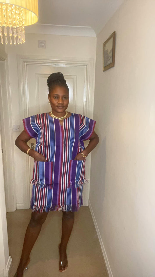 Zuri – Aso Oke Dansiki Kaftan