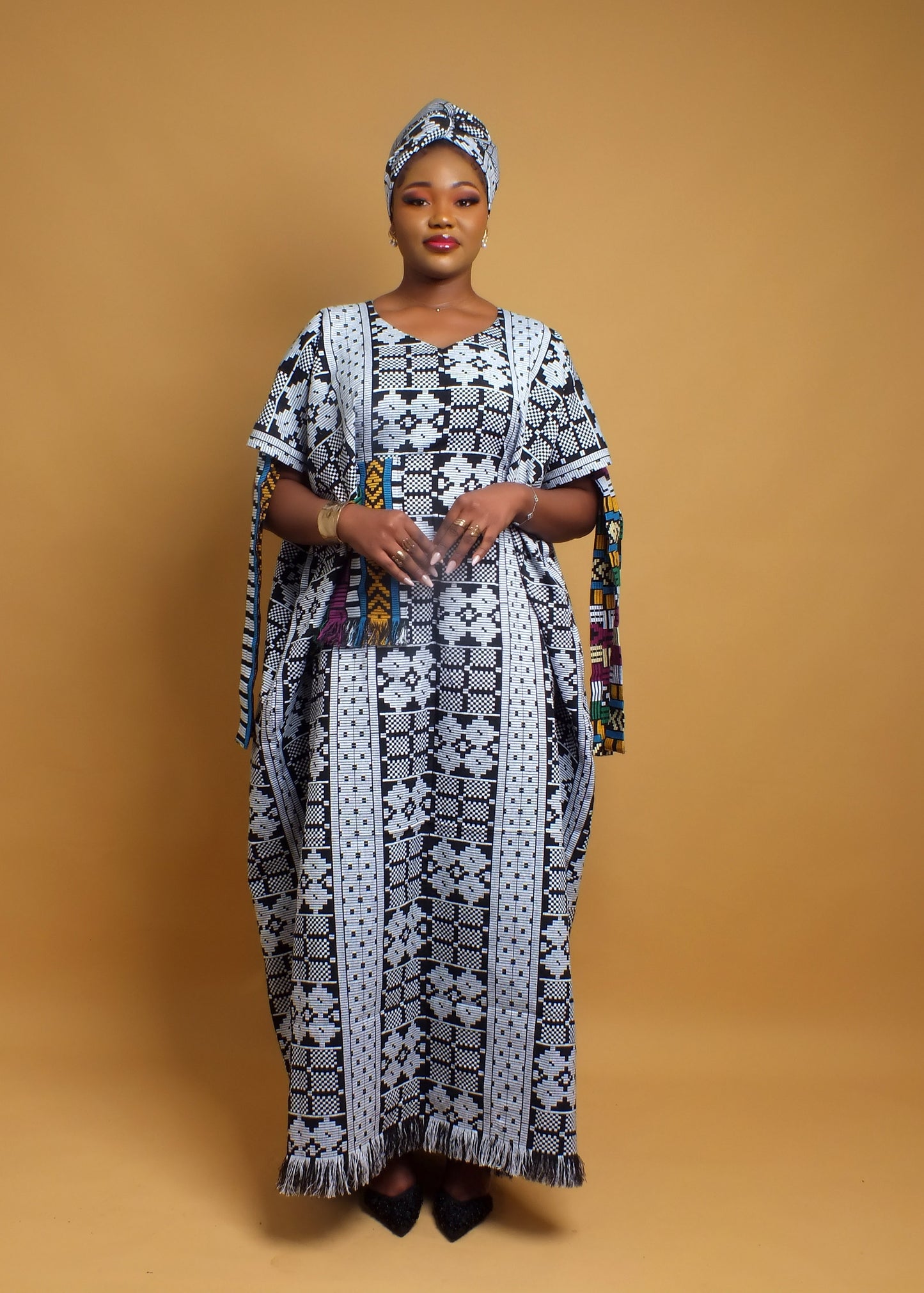 IREOLA Luxury Akwete Boubou Dress