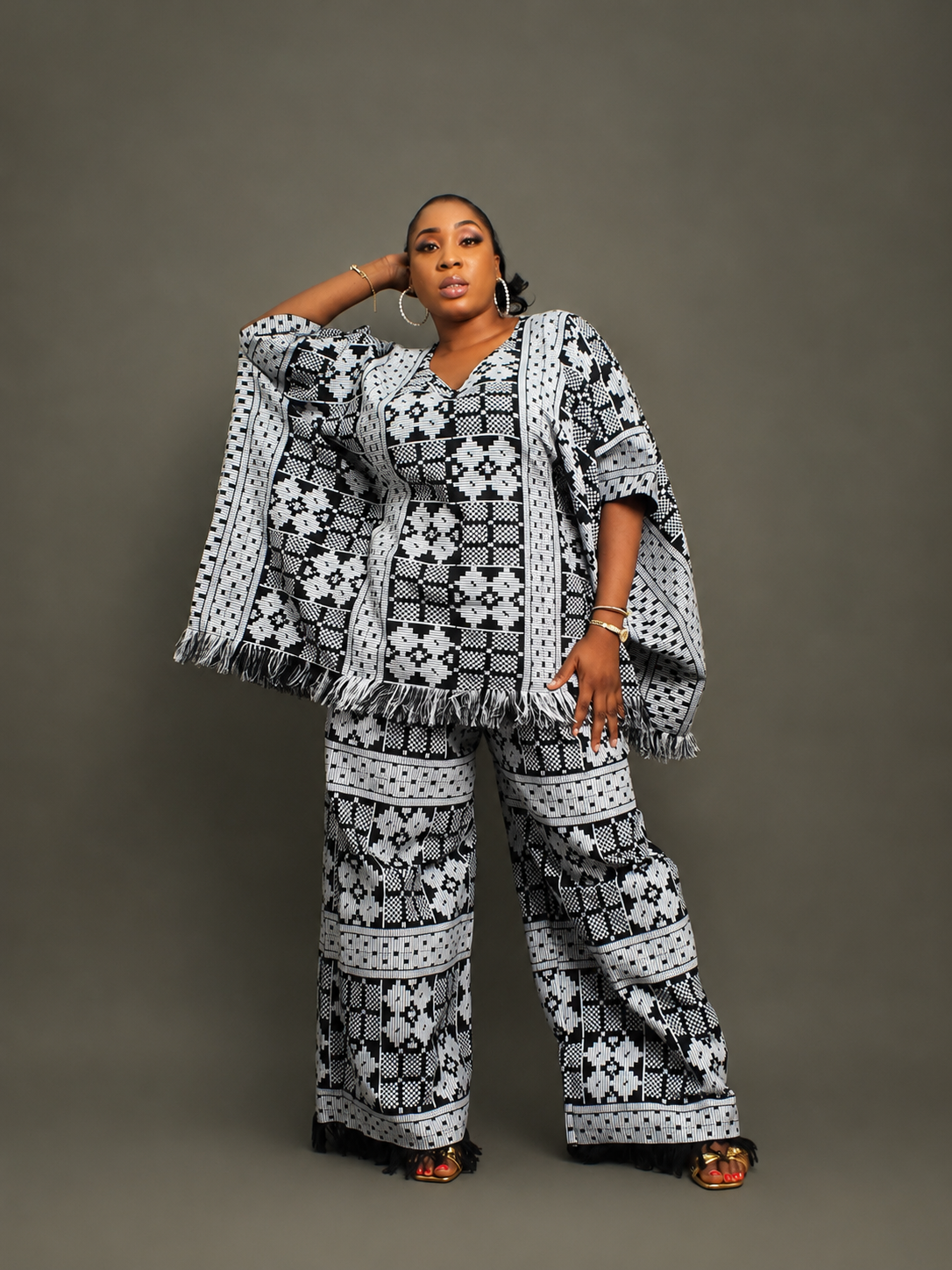 SAFIYA Luxury Akwete 2-Piece Set