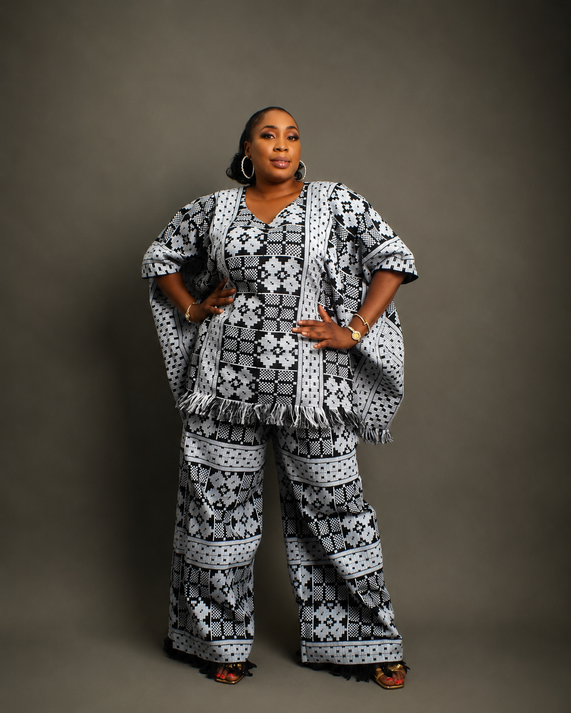 SAFIYA Luxury Akwete 2-Piece Set