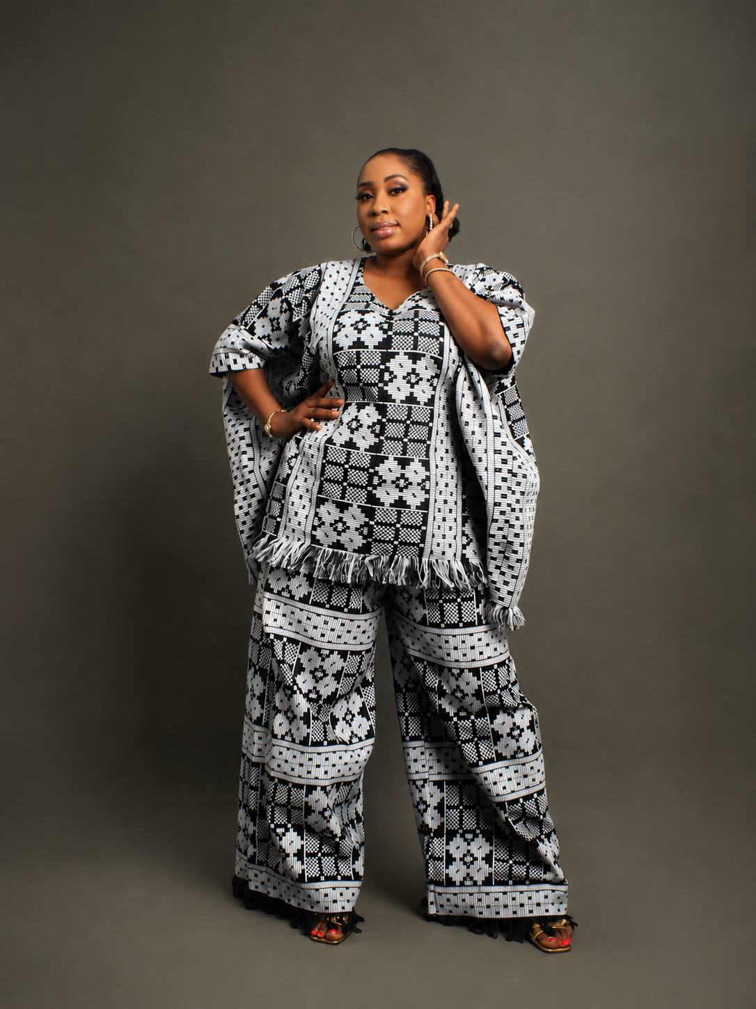 SAFIYA Luxury Akwete 2-Piece Set