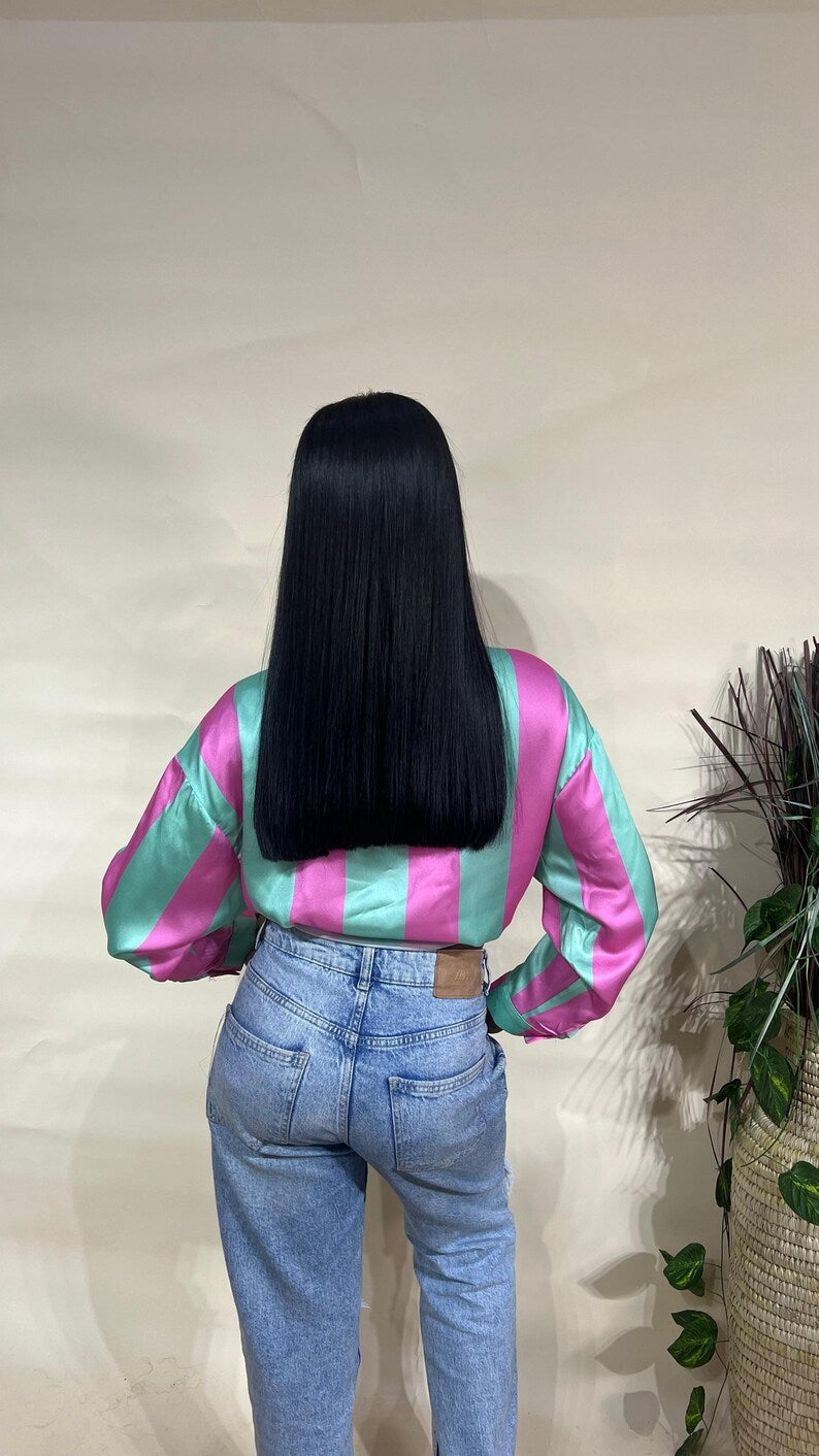 Bone Straight Human Hair Wig: 5x5 Lace Closure, Protective Style