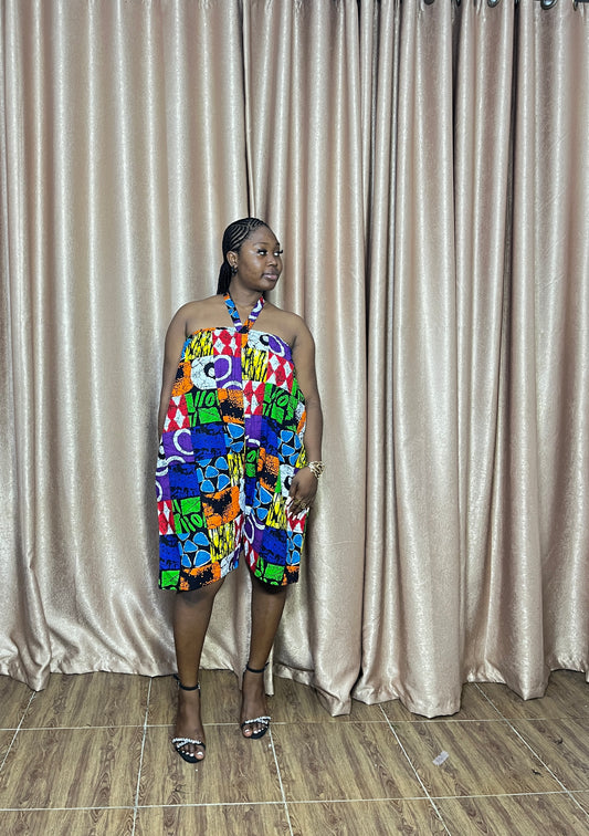 Kairo Ankara Playsuit – Multicolour (UK 8–18)