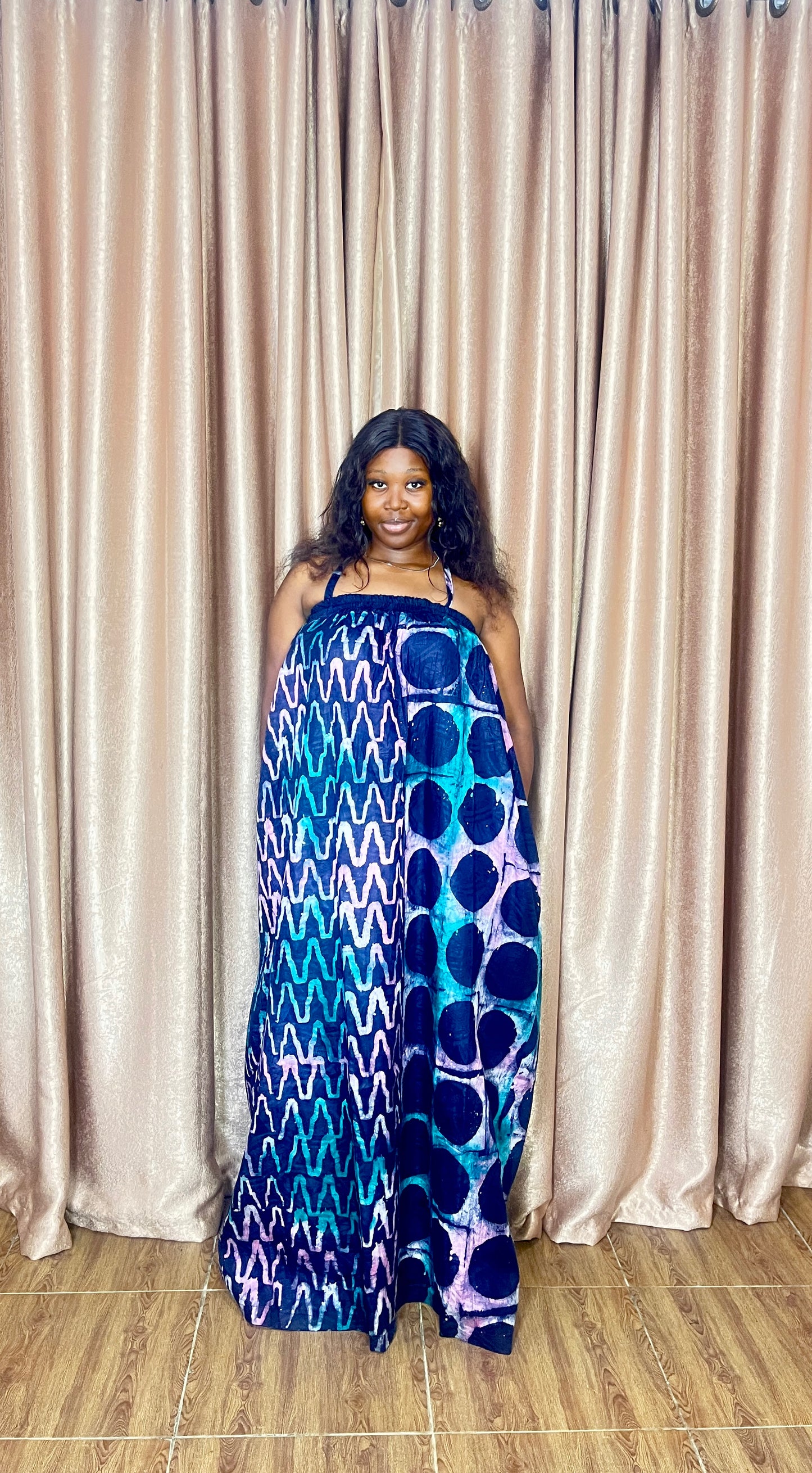 Fade – Adire Cotton Dress