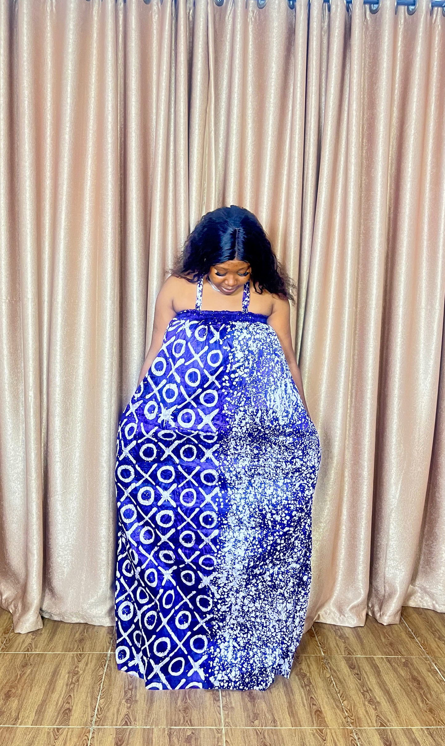 Fade – Adire Cotton Dress