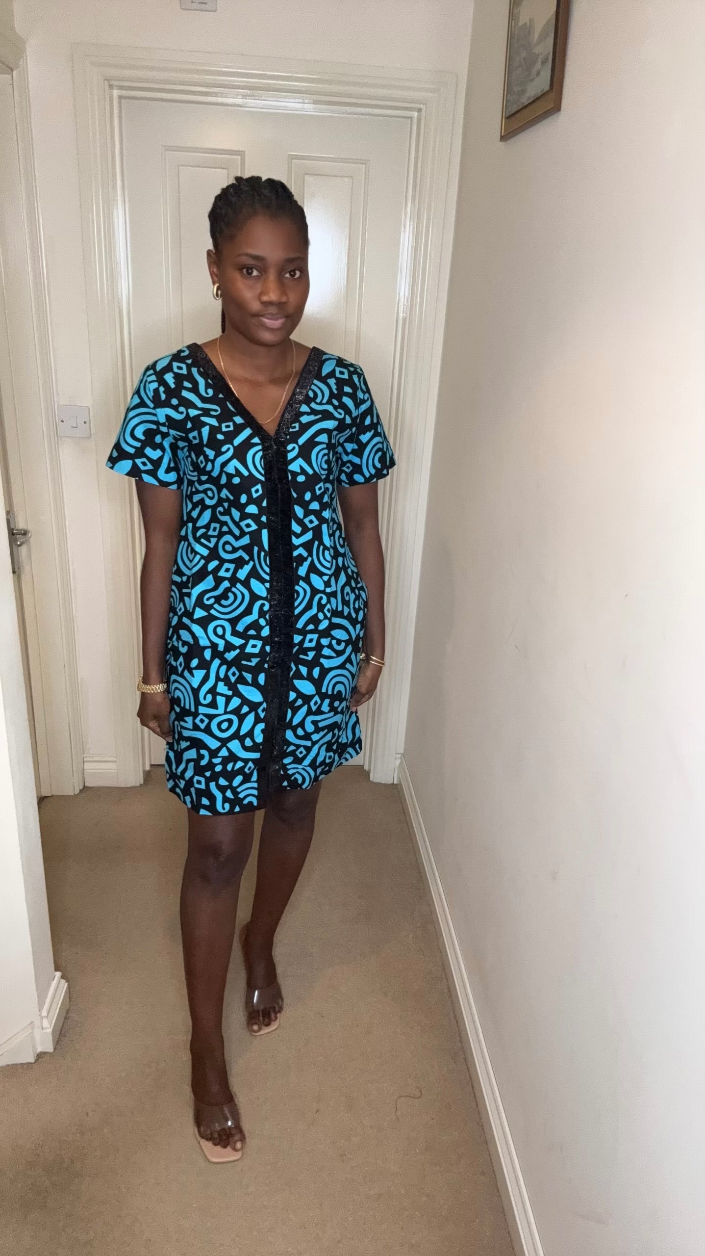 Tarela – Ankara Short Dress